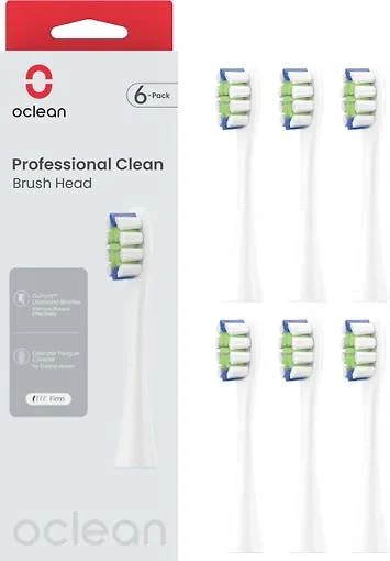 Dantų šepetėlis Elektrinio dantų šepetėlio galvutė Oclean P1C1 W06, 6 vnt.