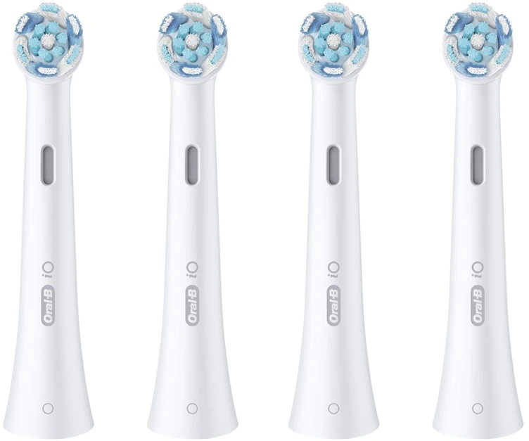Dantų šepetėlis Elektrinio dantų šepetėlio galvutė Oral-B iO UltimateClean CWF-4, balta sp., 4 vnt.