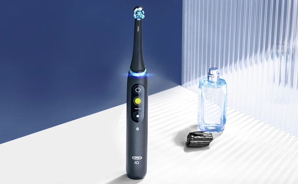 Elektrinis dantų šepetėlis Oral-B iO8, juodas