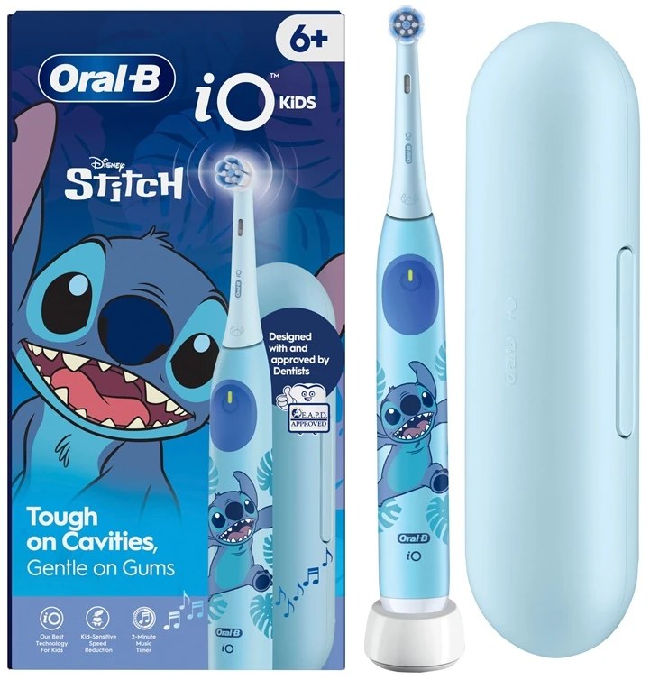 Elektrinis dantų šepetėlis Oral-B IOS2K.1I9.K STITCH. mėlyna