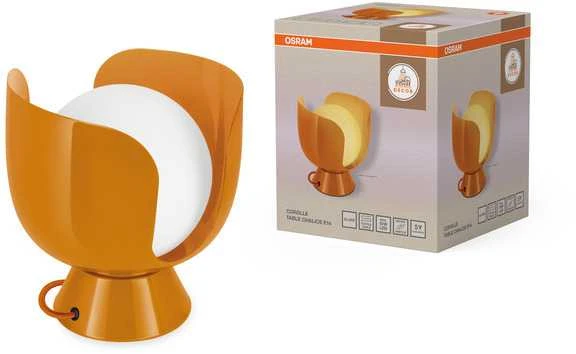 Osram Stalo šviestuvas COROLLE, E14, oranžinis