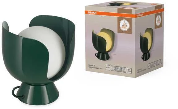Osram Stalo šviestuvas COROLLE, E14, žalias