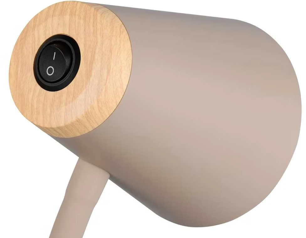REALITY PONGO LED stalinė lempa, šiltai smėlio spalvos