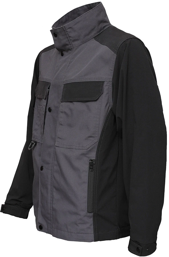Bo_Safety Darbinis švarkas Bo Safety Cirius, juoda/pilka, 56 dydis