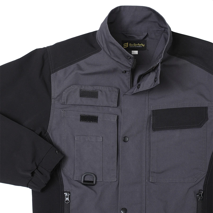 Bo_Safety Darbinis švarkas Bo Safety Cirius, juoda/pilka, 56 dydis