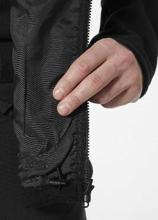 Darbo striukė Helly Hansen vilnos MANCHESTER 2.0 ZIP IN, juoda, M dydis