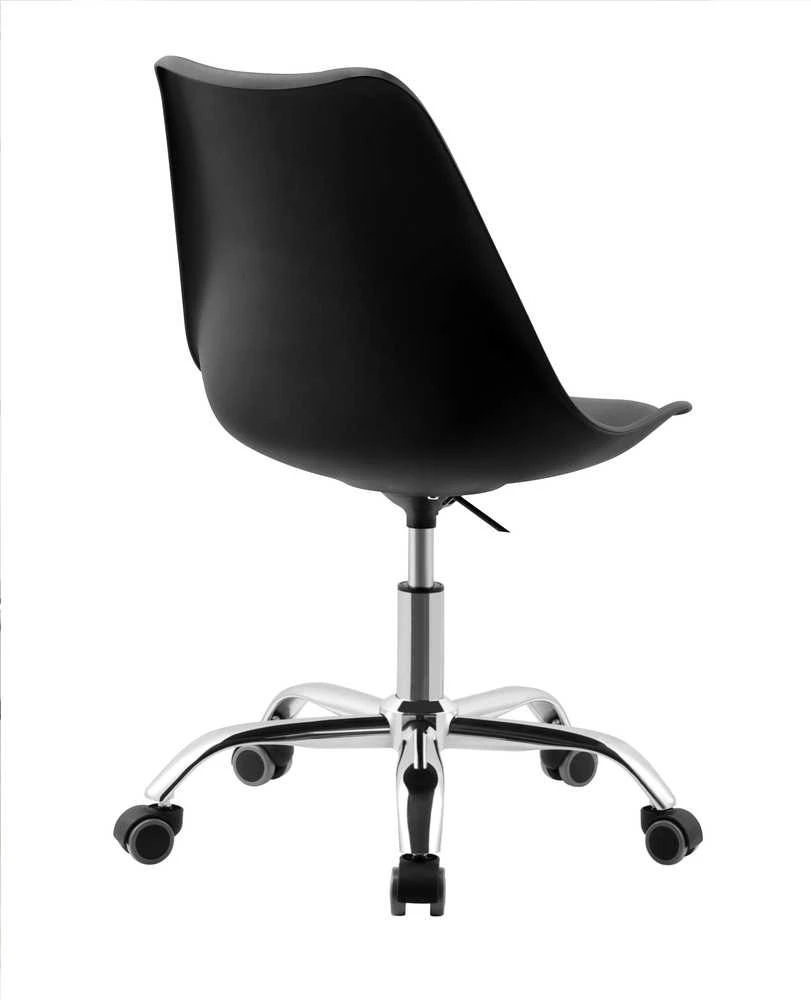 Domoletti DR-N18-1012 juoda kėdė iš nugaros