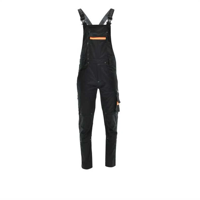 Darba puskombinezons Sara Workwear Comfort, melna krās./oranža krās., XXL dydis