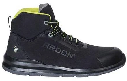 Darbo batai vyrams Ardon G3404, su aulu, be pašiltinimo, juoda sp./žalia sp., 43 dydis