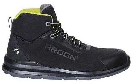 Darbo batai vyrams Ardon G3404, su aulu, be pašiltinimo, juoda sp./žalia sp., 44 dydis