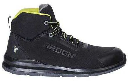 Darbo batai vyrams Ardon G3404, su aulu, be pašiltinimo, juoda sp./žalia sp., 44 dydis