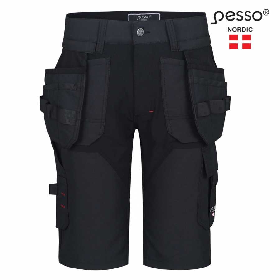Darbiniai šortai Pesso Titan Flexpro, pilkos spalvos, C52 dydis