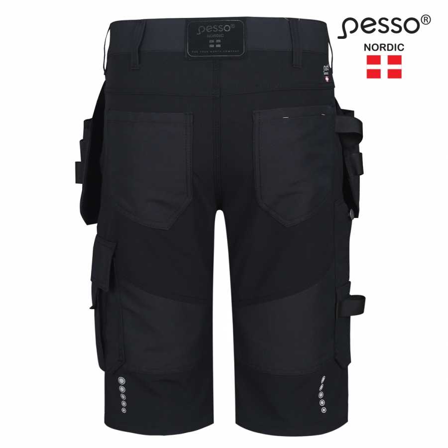 Darbiniai šortai Pesso Titan Flexpro, pilkos spalvos, C52 dydis