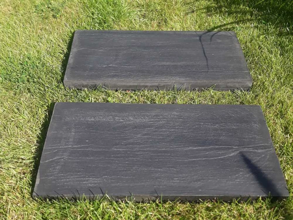 Nežinomas Sodo plytelė Skalūnas, 600 x 300 x 45 mm, antracito