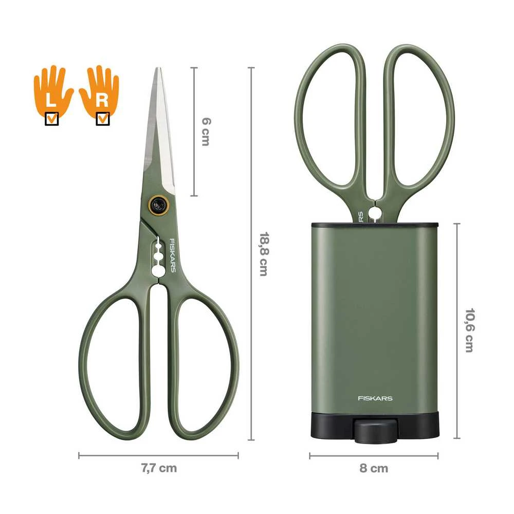 Dārza šķēres Fiskars, 170 mm
