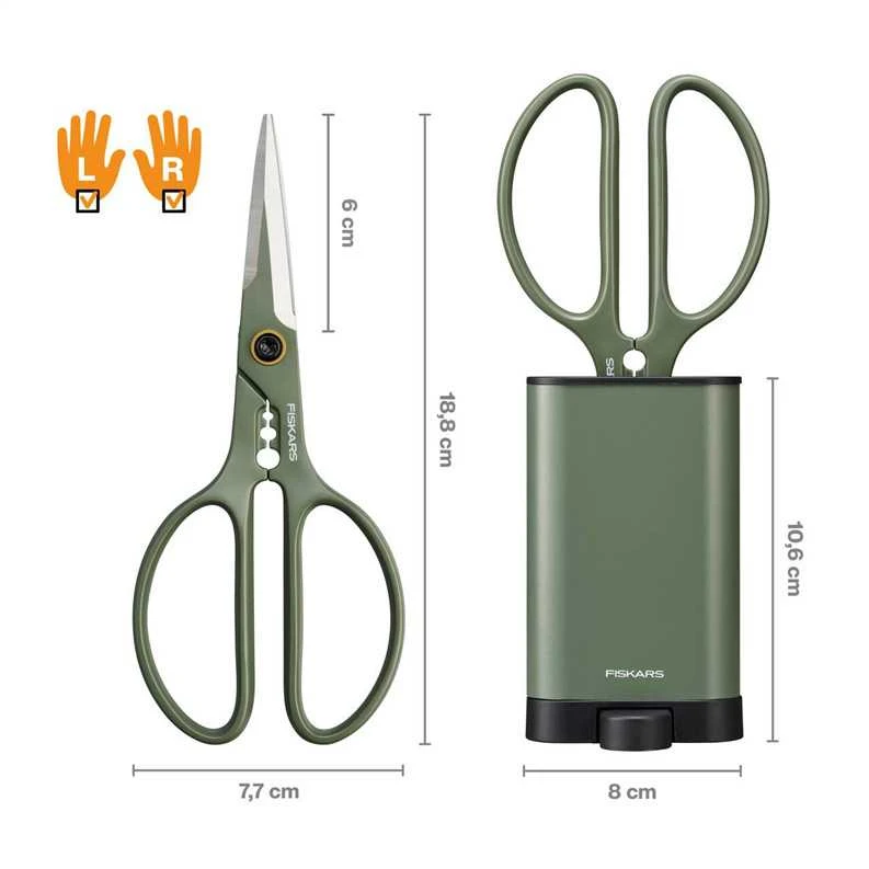 Dārza šķēres Fiskars, 170 mm