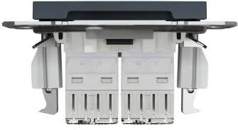 Schneider Electric Asfora kompiuterio lizdas 2 x RJ45 katė. 5E UTP be antracito rėmelio (EPH4400171)
