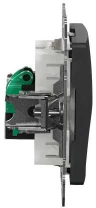 Schneider Electric GN.KOMP.RJ45 5UTP Juodas ANTRA.SEDNA DES