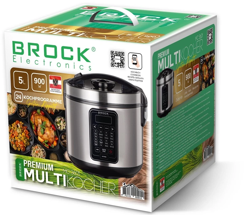 Brock daugiafunkcinis puodas 5l,MC3601 ,700W