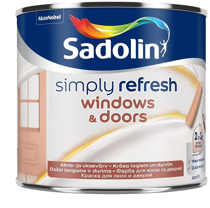 Dažai Sadolin Simply Refresh Simply Refresh, 0.5, Emaliniai