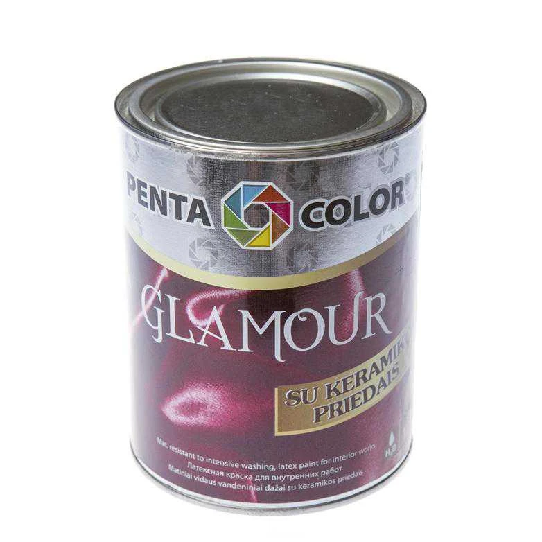 Dažų bazė Pentacolor Glamour, emulsiniai, visiškai matiniai, 1 l