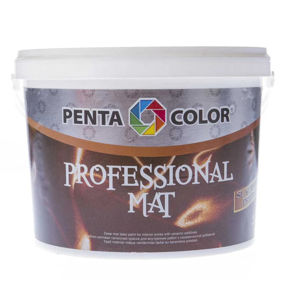 Dažų bazė Pentacolor Professional Matt, emulsija, visiškai matinė, 3 l