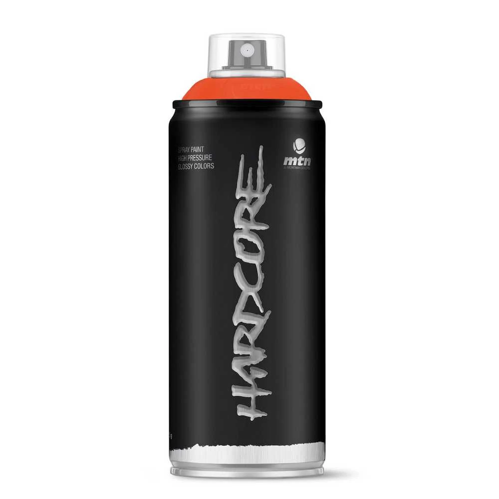 Aerozoliniai dažai Montana Hardcore, paprastieji, oranžinė sp., 0.4 l
