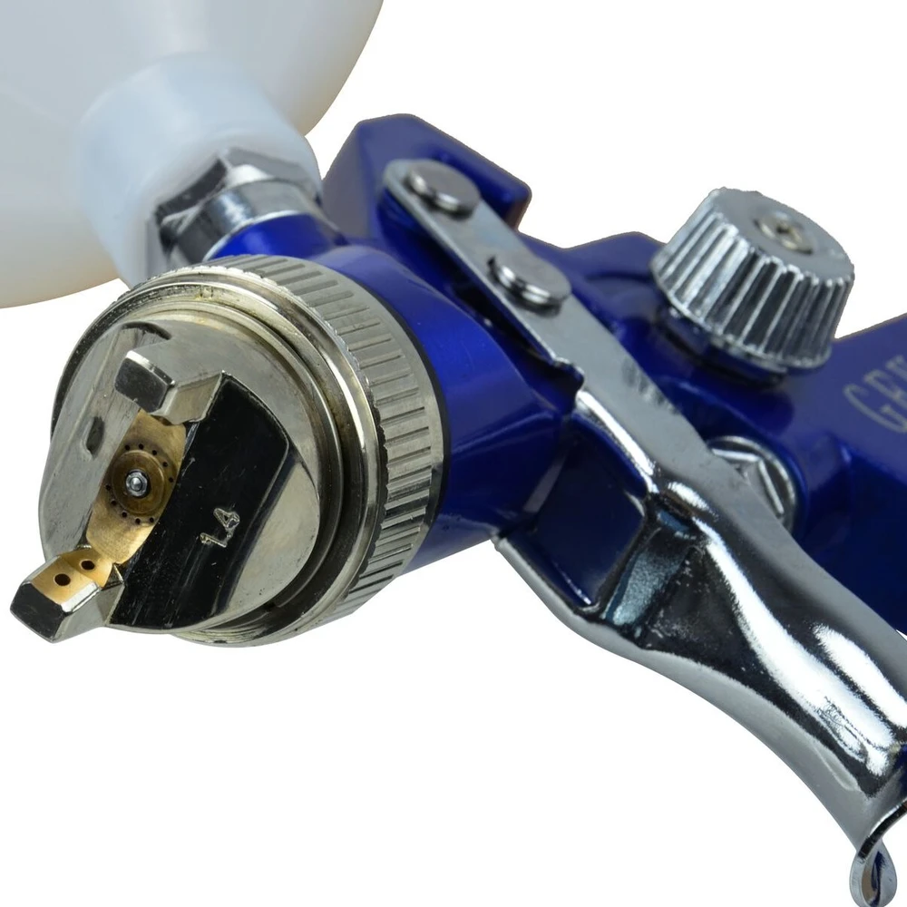 Dažų purškimo pistoletas GEKO HVLP 1.4mm 600ml