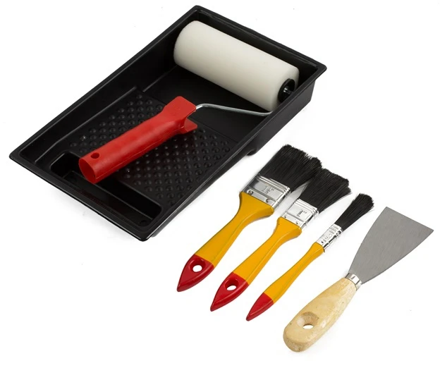 Įrankių rinkinys PAUL MITCHELL TRAY+3 BRUSH+SPATULA+ROLLER SET OKKO