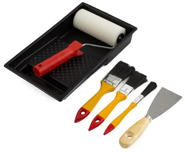 Įrankių rinkinys PAUL MITCHELL TRAY+3 BRUSH+SPATULA+ROLLER SET OKKO