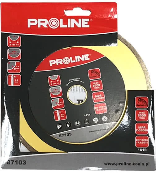 Disk deimantinis Proline PCN 180x22mm plytelėms