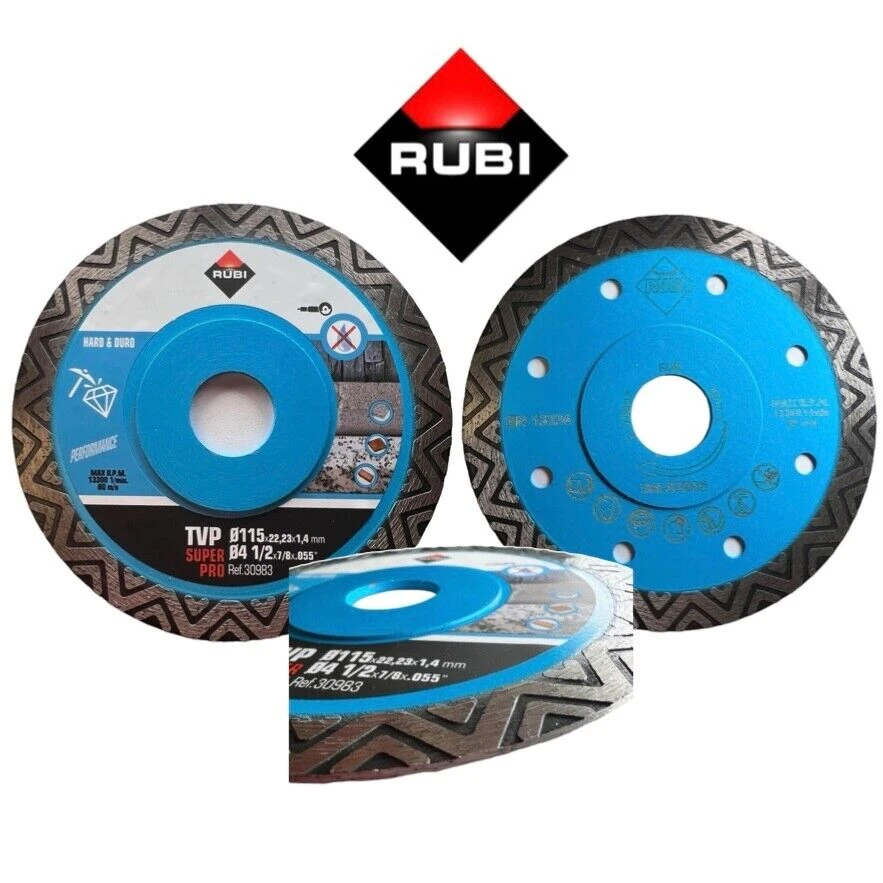 Deimantinis diskas Rubi 30983, 115 mm x 22 mm x 1,4 mm