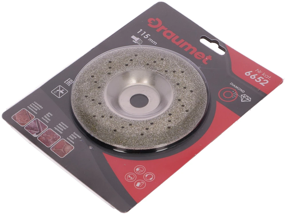 Deimantinis šlifavimo diskas Draumet 125mm