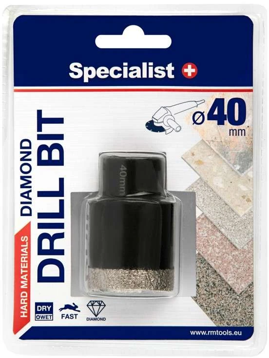Grąžtas Deimantinis grąžto antgalis „Specialist+“, 4 cm
