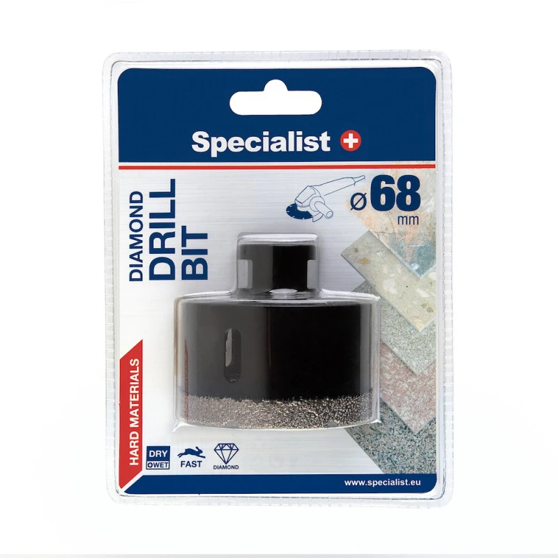 Deimantinis grąžtas Specialist 11/2-9468; 68 mm