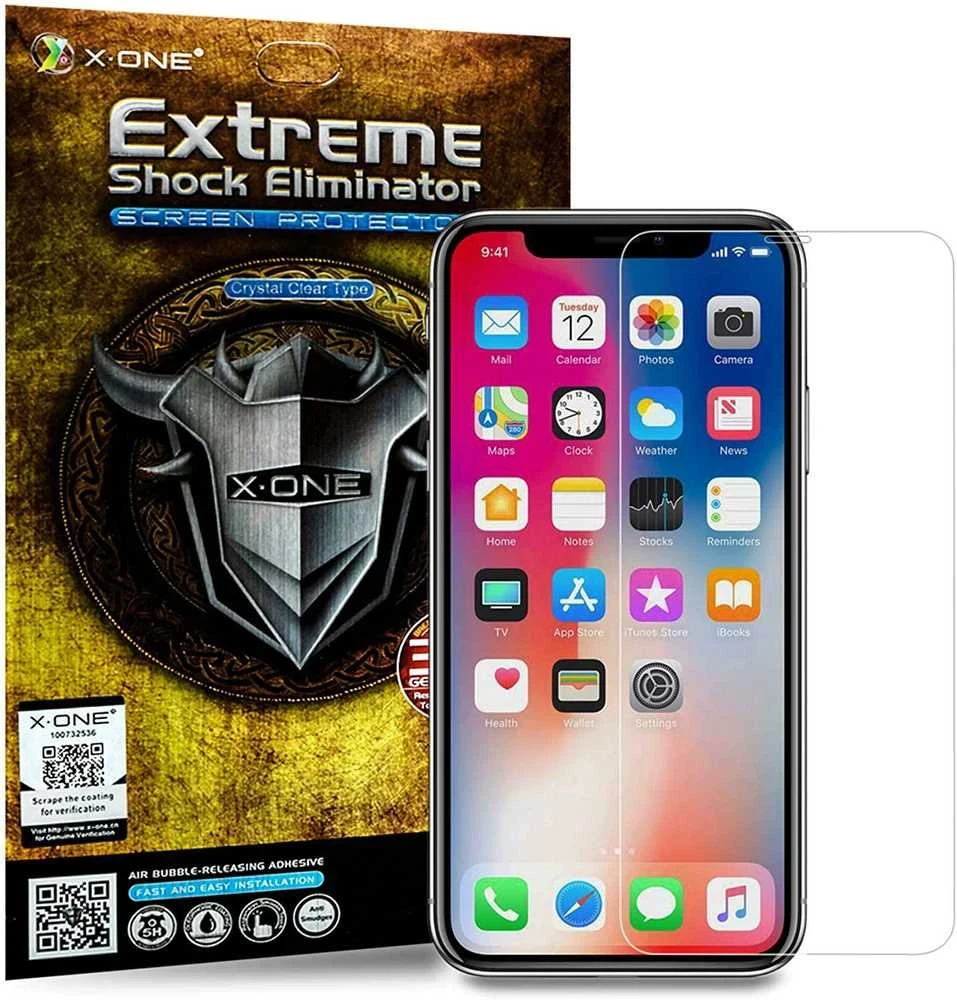 Dėklas X-ONE Extreme Shock Eliminator, skirta iPhone 7 Plus, juodas