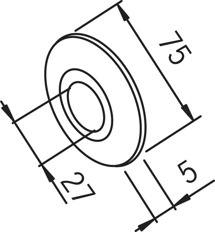 Dekoratyvinė dalis Oras 102003, 7,5 cm
