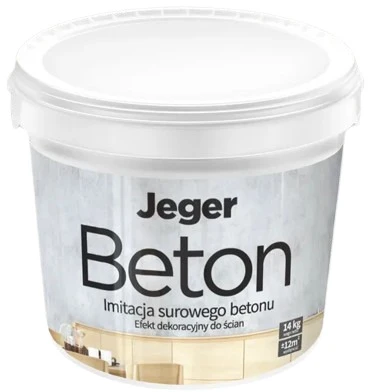 Carruzzo PLASTER DECOR JEGER BETON 7KG ROMA