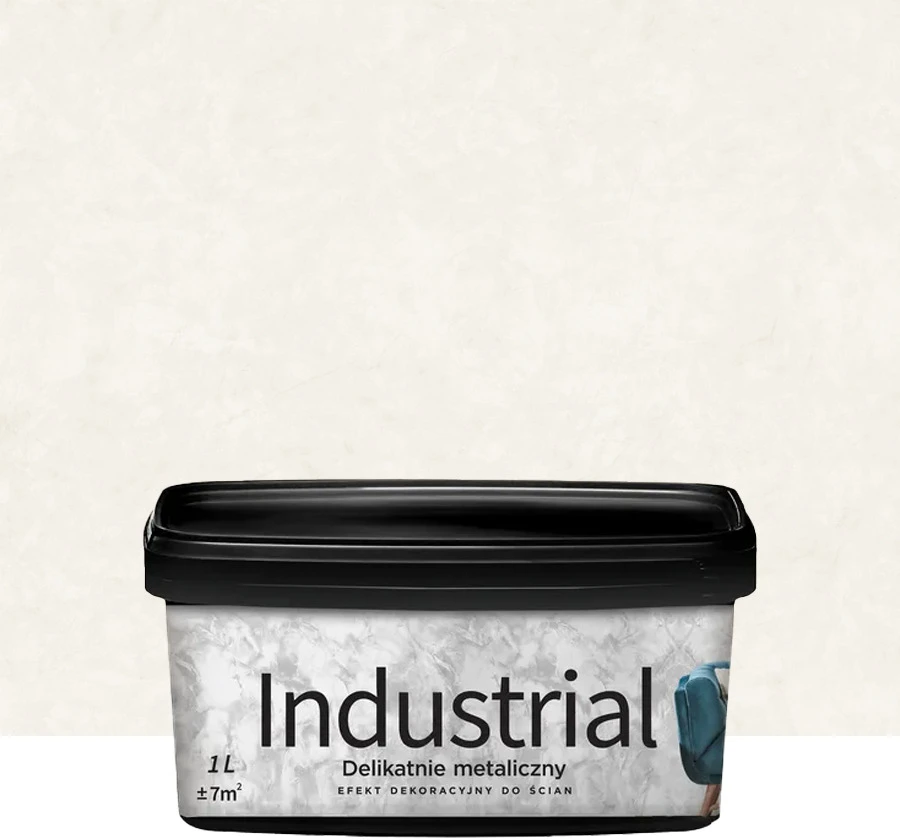 Dekoratyvinis tinkas, sienoms Jeger Industrial Iryd, iryd, 1 l