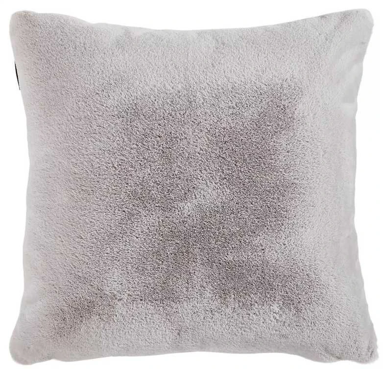 Domoletti Fur pillow 45X45 Zipper 320G L.pilkas