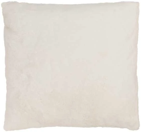 Domoletti FUR PILLOW 45X45 ZIPPER 320G CREAM