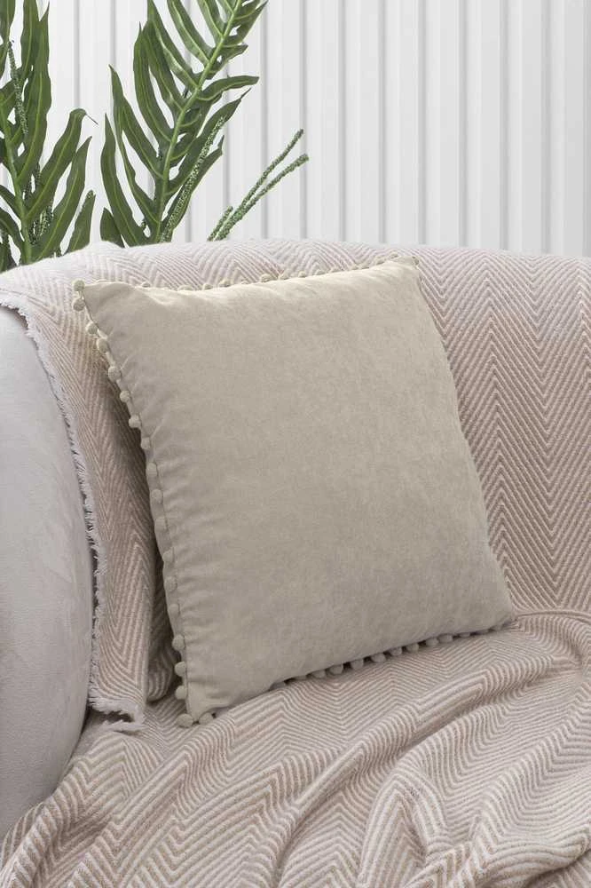 Domoletti CUSHION PONPON-196 45X45 CM