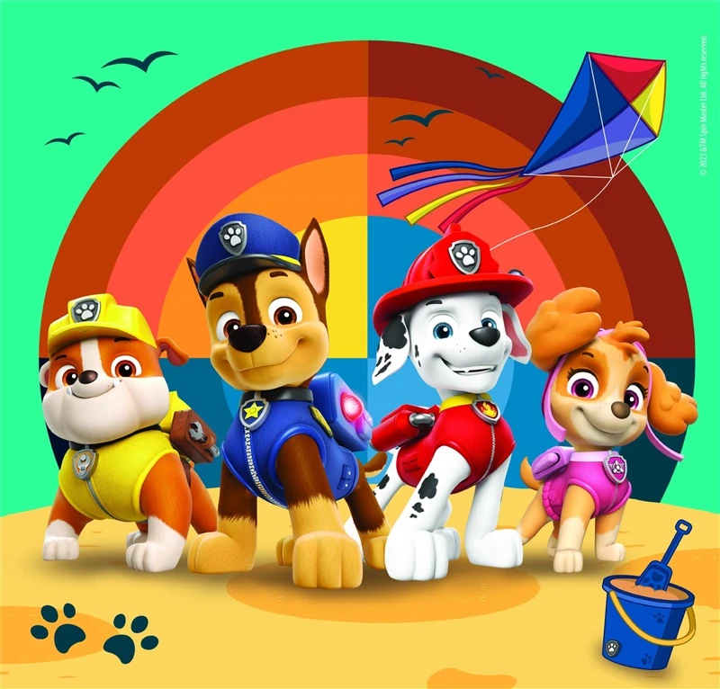 Dėlionė 3in1 Clementoni PAW PATROL 25291, 21 cm x 20.5 cm, 144 vnt.