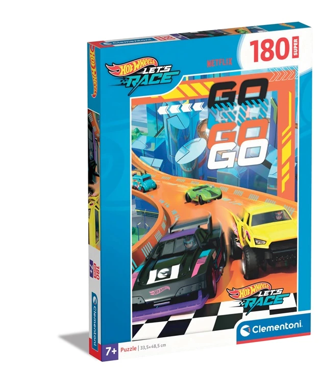 Dėlionė Clementoni Hot wheels 29789. 180 vnt.
