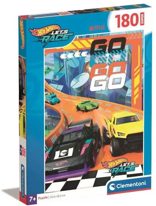 Dėlionė Clementoni Hot wheels 29789. 180 vnt.