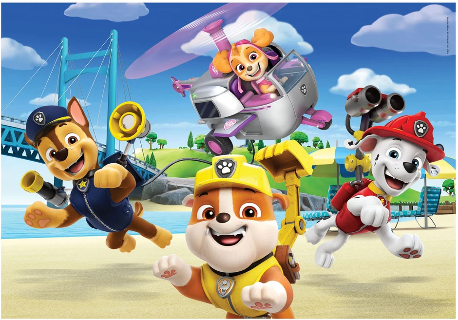 Clementoni Dėlionė 2x60 vnt. - Šunyčiai patruliai (Paw Patrol)