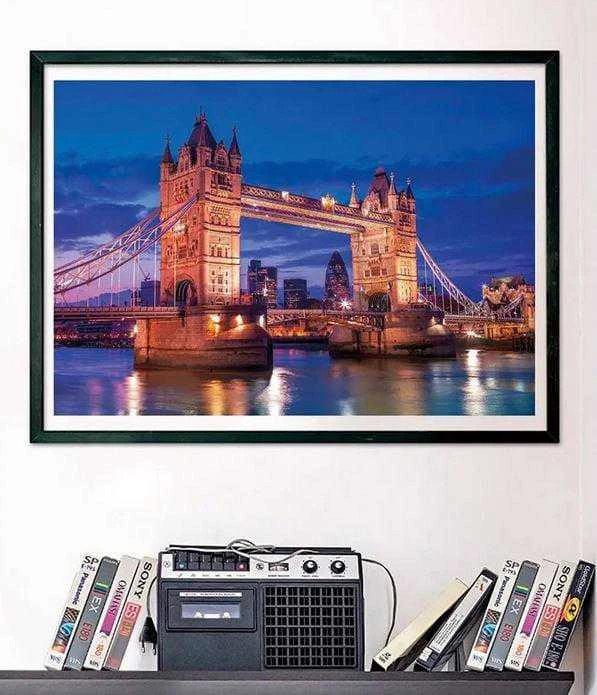 Clementoni Dėlionė 1000 vnt. - Tauerio tiltas naktį (Tower Bridge)