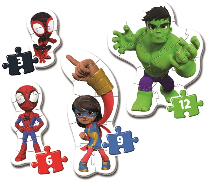 Dėlionė Clementoni Marvel Sidey 20836