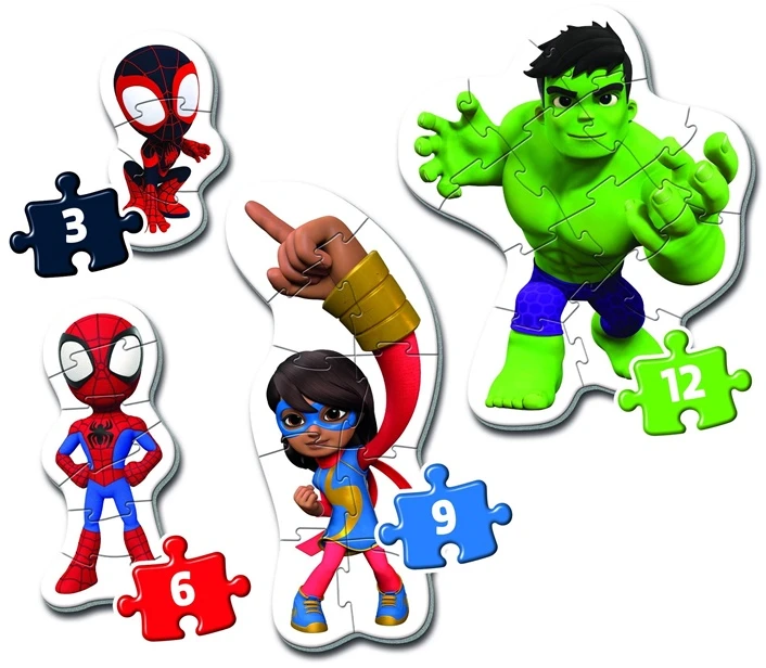 Dėlionė Clementoni Marvel Sidey 20836