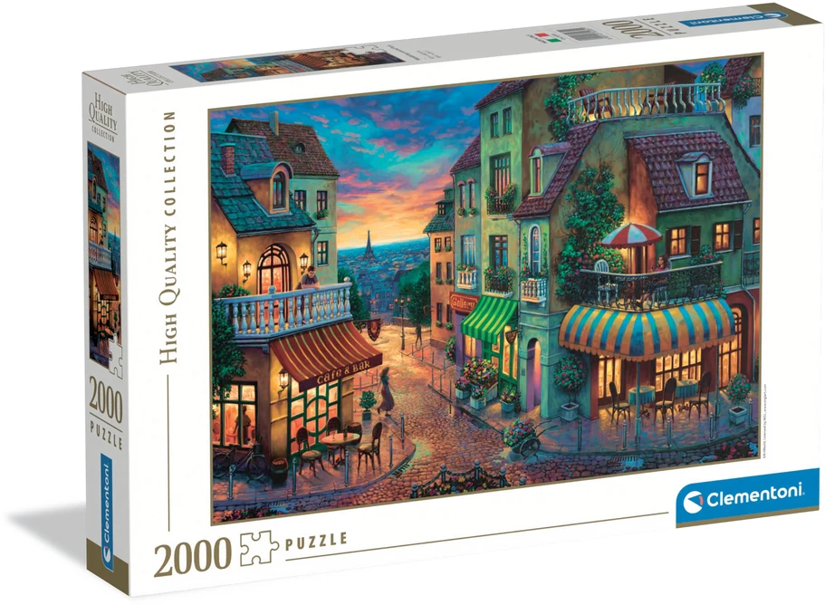 Dėlionė Puzle Clementoni Around Paris 32085, 97.5 cm x 66.8 cm, 2000 gab.